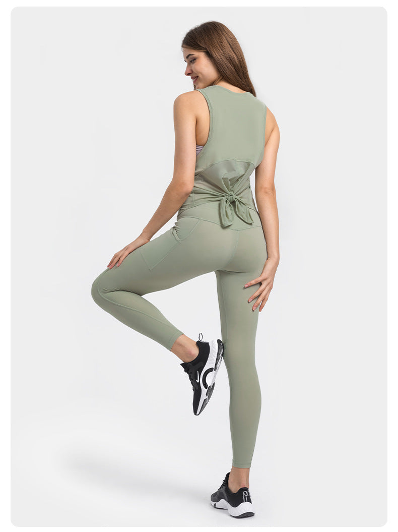 Avurer Chic Tank Top - Army Green