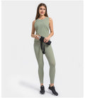 Avurer Chic Tank Top - Army Green