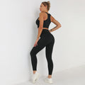 Avurer ElevateMotion 2-Piece Set — Sports Bra & Leggings - Black