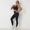 Avurer ElevateMotion 2-Piece Set — Sports Bra & Leggings - Black