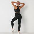 Avurer ElevateMotion 2-Piece Set — Sports Bra & Leggings - Black