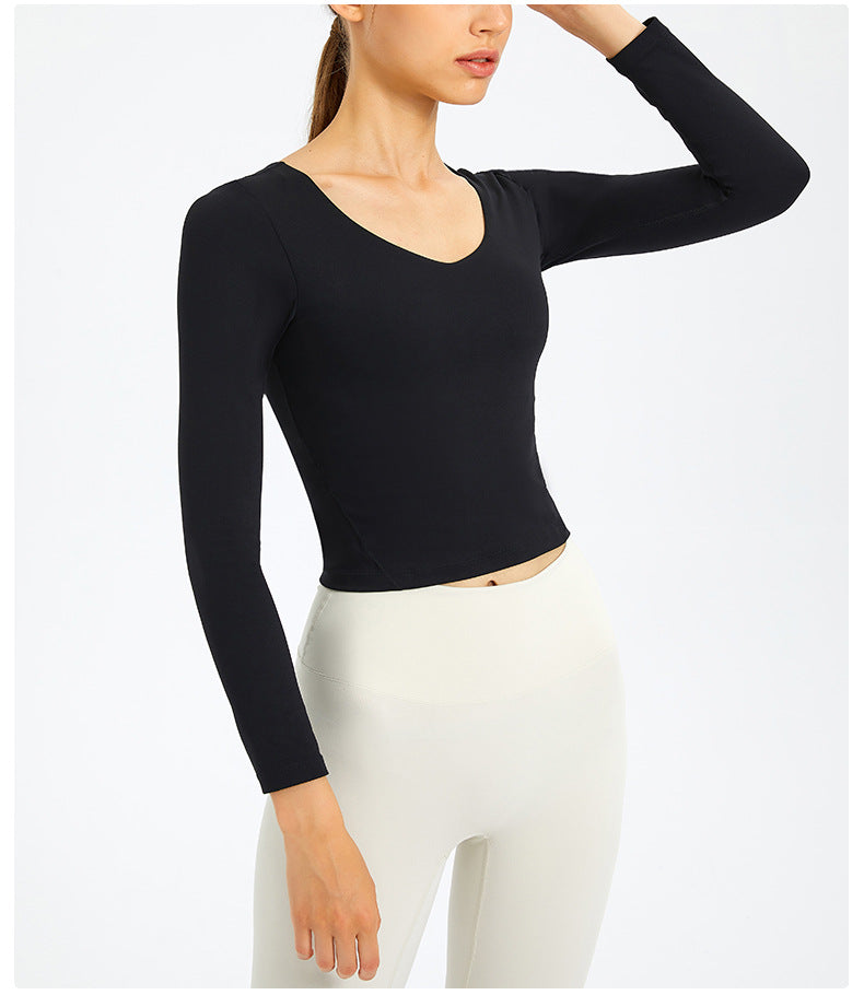 Avurer Glide Long-Sleeve Top - Black