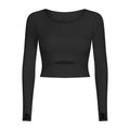 Avurer Femme Long-Sleeve Top - Black