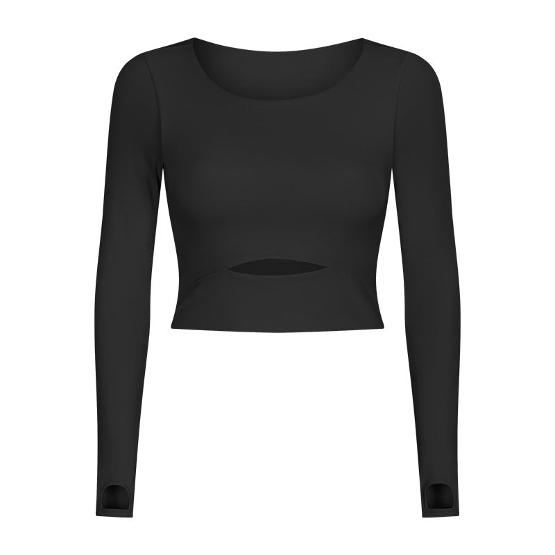 Avurer Femme Long-Sleeve Top - Black