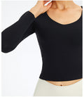Avurer Glide Long-Sleeve Top - Black