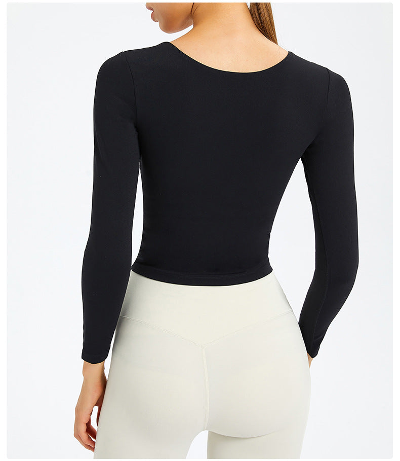 Avurer Glide Long-Sleeve Top - Black