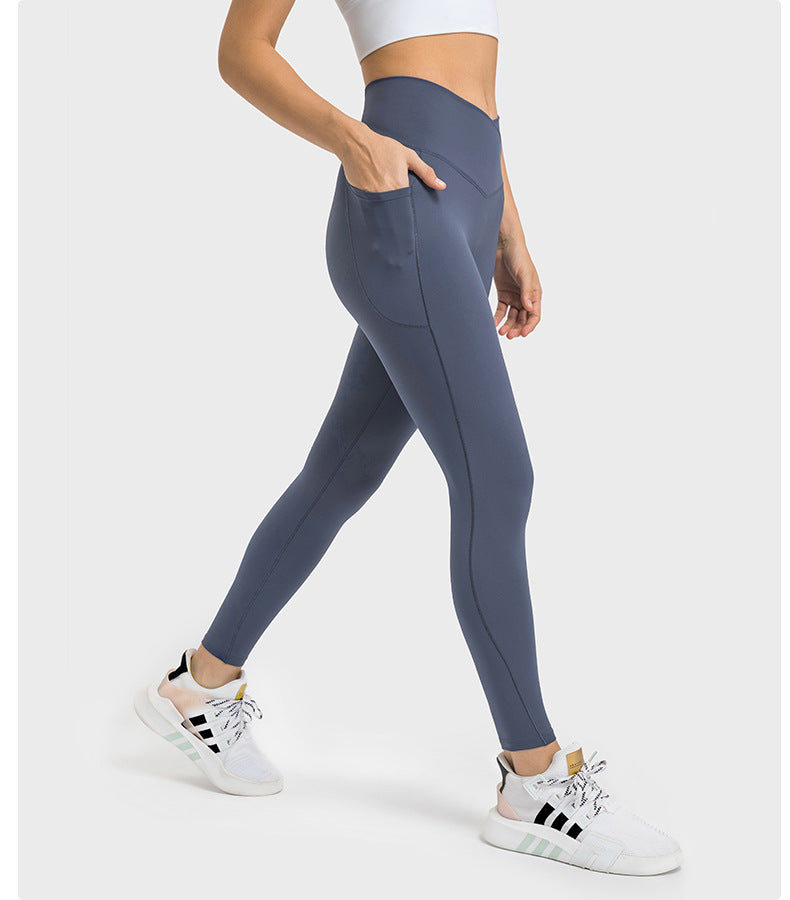 Avurer Viva High-Waist Leggings - Blue