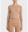 Avurer Aura Long-Sleeve Top - Brown