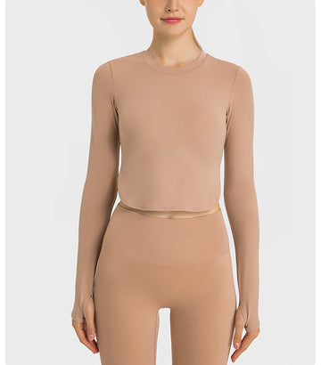 Avurer Aura Long-Sleeve Top - Brown