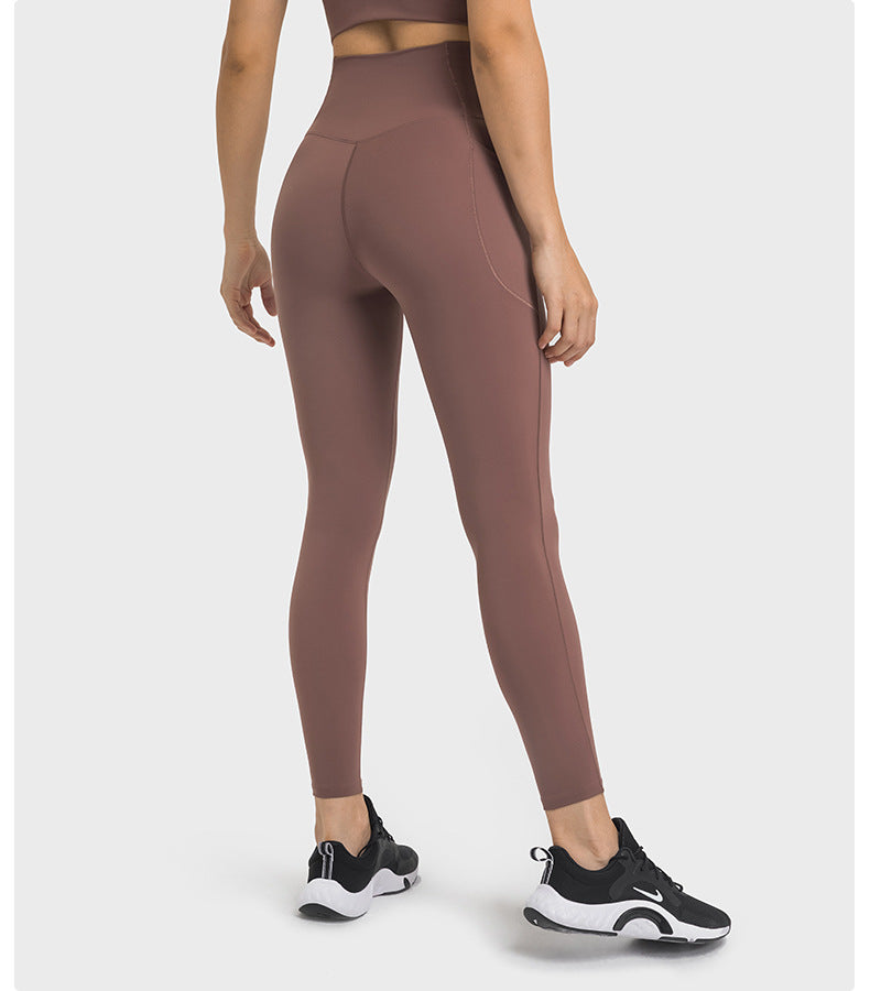 Avurer Viva High-Waist Leggings - Coffee