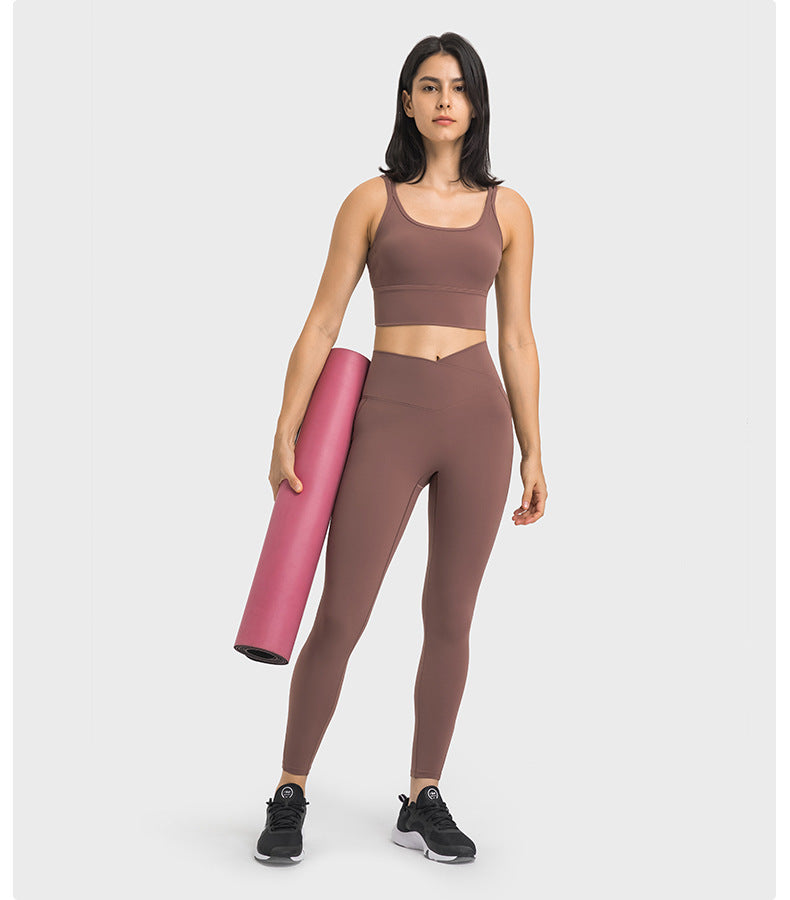 Avurer Viva High-Waist Leggings - Coffee