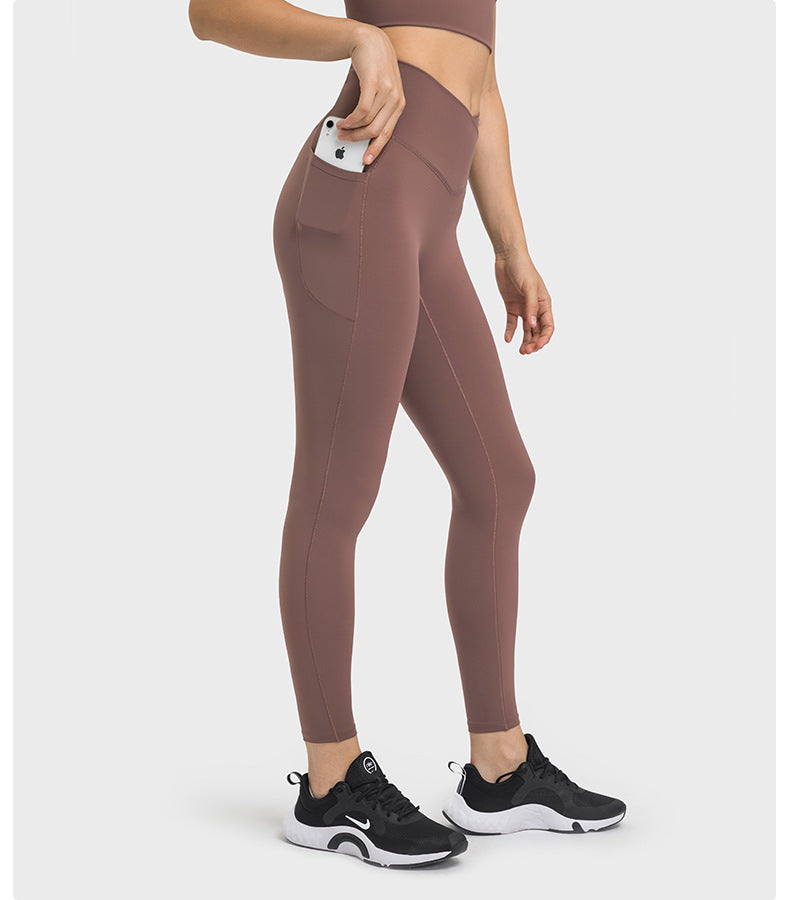 Avurer Viva High-Waist Leggings - Coffee