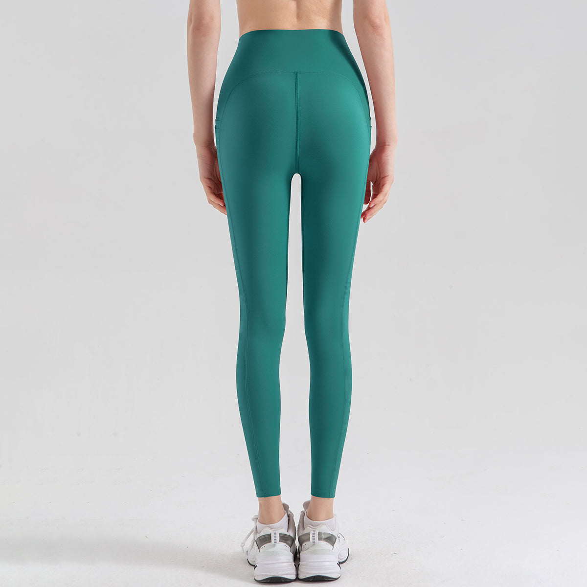 Avurer LuxeLegs High-Waist Leggings - Dark Green