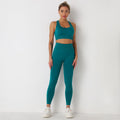 Avurer ElevateMotion 2-Piece Set — Sports Bra & Leggings - Dark Green