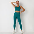 Avurer ElevateMotion 2-Piece Set — Sports Bra & Leggings - Dark Green