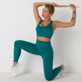 Avurer ElevateMotion 2-Piece Set — Sports Bra & Leggings - Dark Green