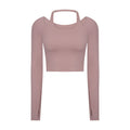 Avurer Blossom Long-Sleeve Top - Dark Pink