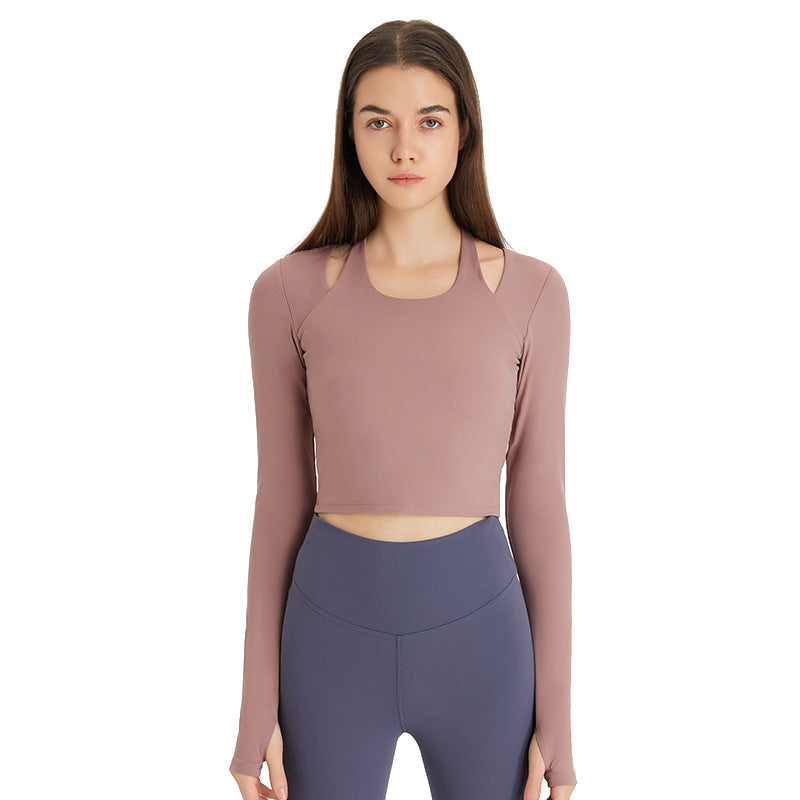 Avurer Blossom Long-Sleeve Top - Dark Pink