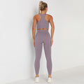 Avurer ElevateMotion 2-Piece Set — Sports Bra & Leggings - Deep Purple