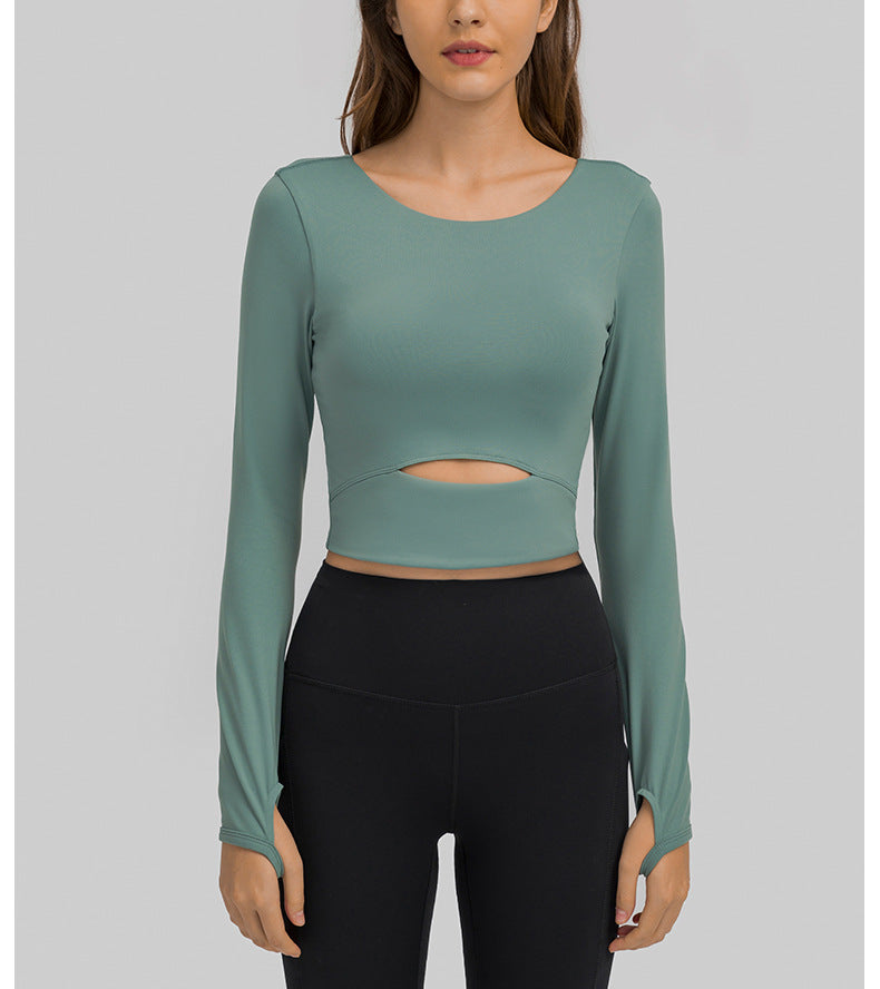 Avurer Femme Long-Sleeve Top - Green