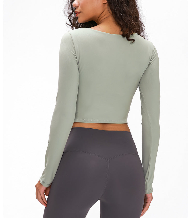 Avurer Femme Long-Sleeve Top - Light Green