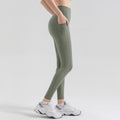 Avurer LuxeLegs High-Waist Leggings - Light Green