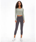 Avurer Femme Long-Sleeve Top - Light Green
