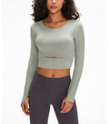 Avurer Femme Long-Sleeve Top - Light Green