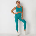 Avurer ElevateMotion 2-Piece Set — Sports Bra & Leggings - Peacock Blue
