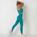 Avurer ElevateMotion 2-Piece Set — Sports Bra & Leggings - Peacock Blue
