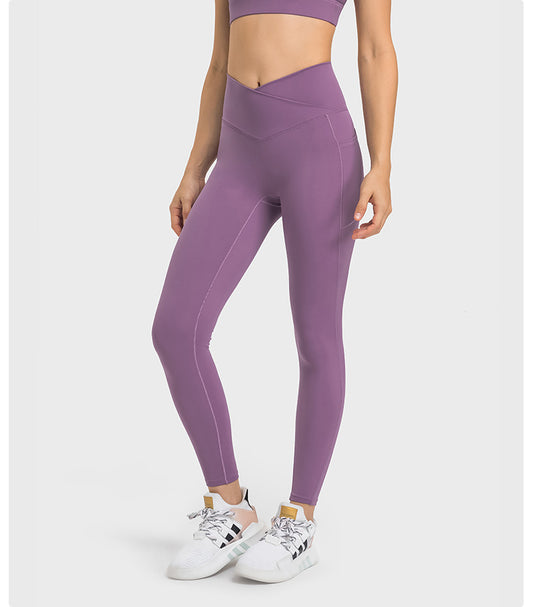 Avurer Viva High-Waist Leggings - Purple