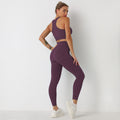 Avurer ElevateMotion 2-Piece Set — Sports Bra & Leggings - Purple