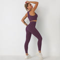 Avurer ElevateMotion 2-Piece Set — Sports Bra & Leggings - Purple