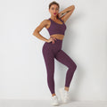 Avurer ElevateMotion 2-Piece Set — Sports Bra & Leggings - Purple