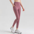 Avurer LuxeLegs High-Waist Leggings - Red