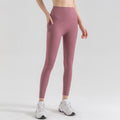 Avurer LuxeLegs High-Waist Leggings - Red