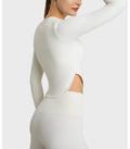 Avurer Aura Long-Sleeve Top - White