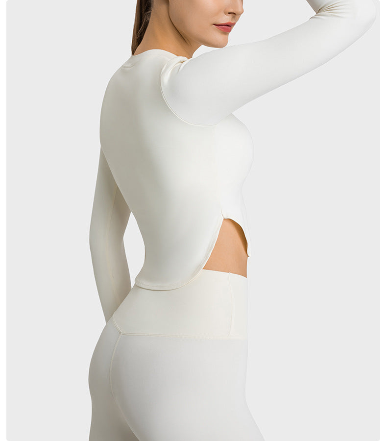 Avurer Aura Long-Sleeve Top - White