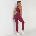 Avurer ElevateMotion 2-Piece Set — Sports Bra & Leggings - Wine Red